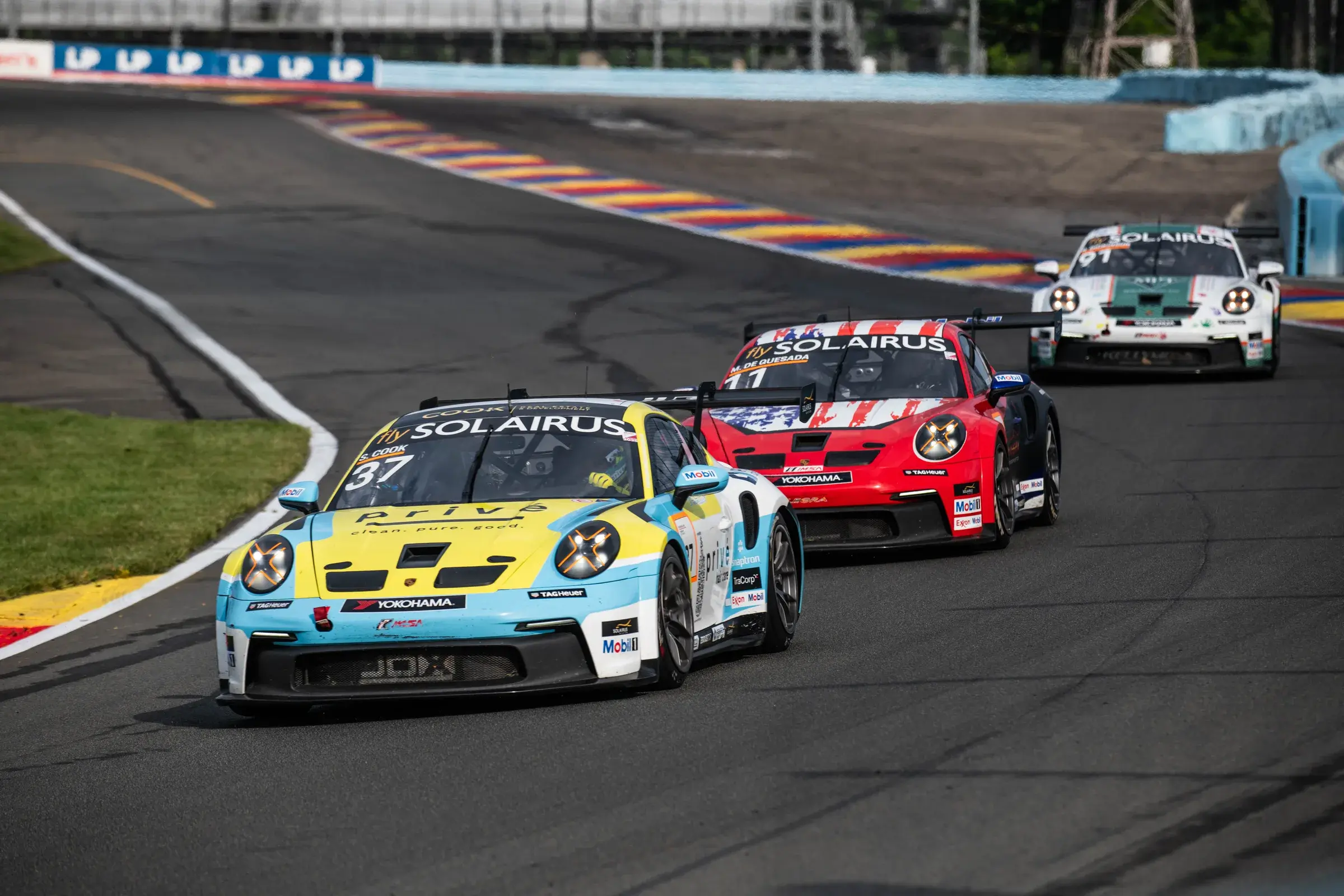 Sabré Cook on track